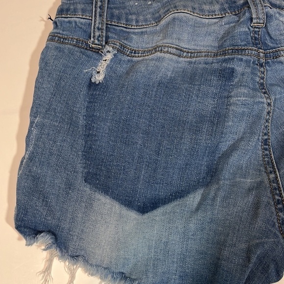 Rue 21 Distressed Denim Shorts - Picture 7 of 11
